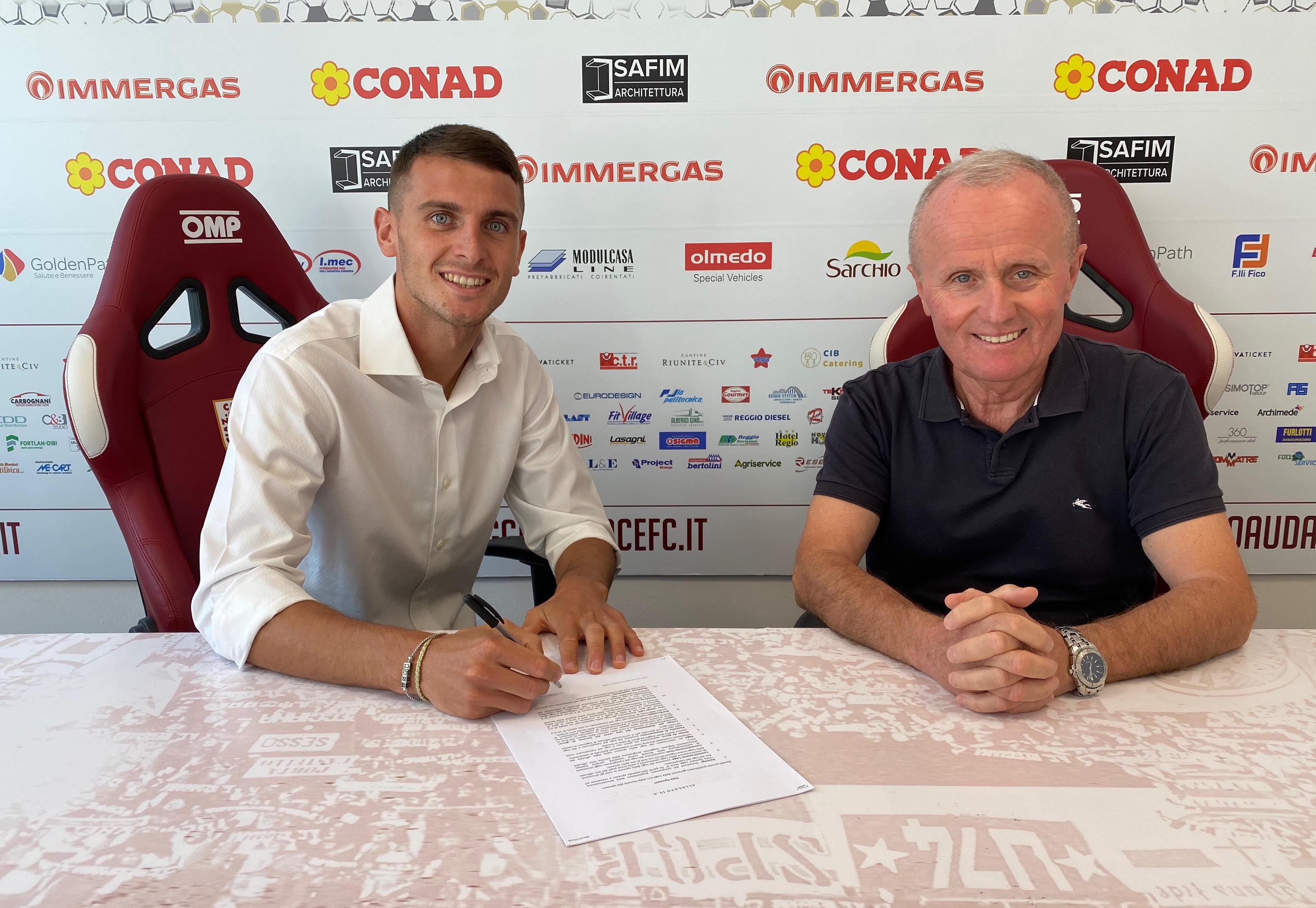 Ufficiale: Simone Mazzocchi è un nuovo giocatore della Reggiana