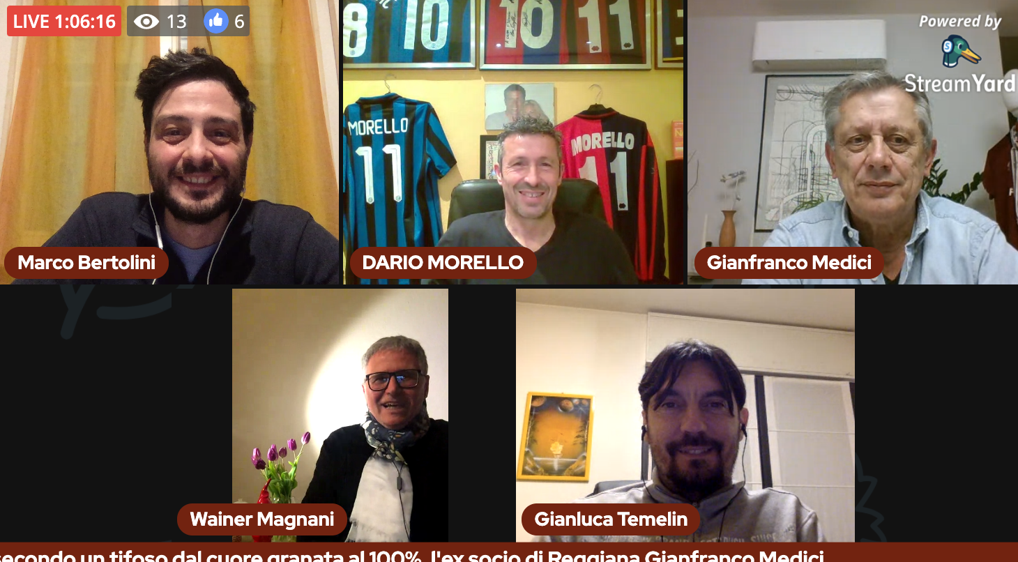 Il Bar della Gazzetta: 15^ puntata con Gianluca Temelin e Gianfranco Medici
