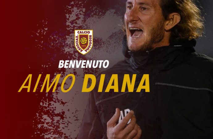 E’ ufficiale: Diana è il nuovo allenatore della Reggiana