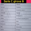 La Reggiana inserita nel girone B della serie C